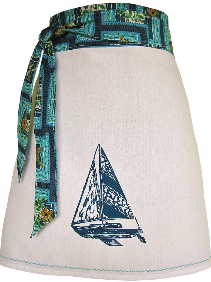 sailboat apron for wholesale by artgoodies