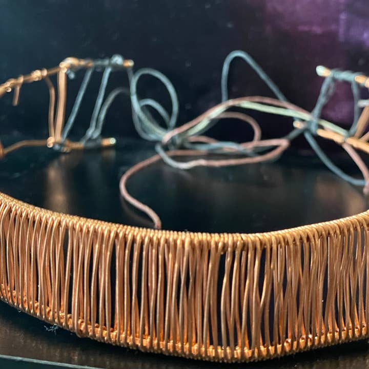 Copper Handmade Crowns for wholesale by Crafts & Creations By Leanora