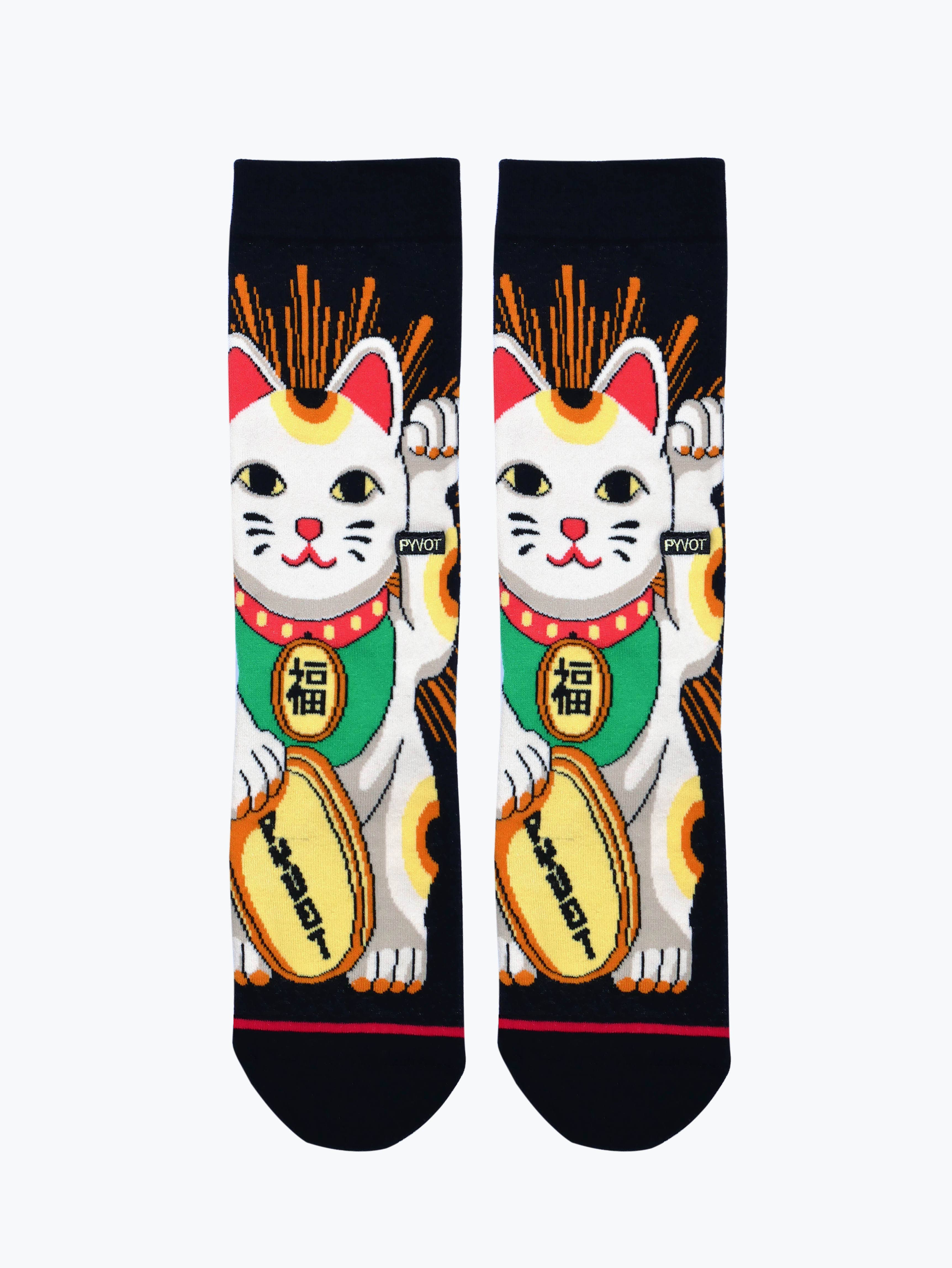 Pyvot - Wholesale Socks - Unisex - Paws of Luck Sock1