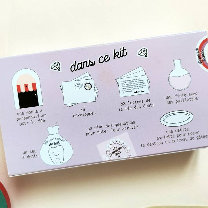 Pamela Loops - Wholesale DIY Craft Kit - Kids - Kit fée des dents enfant6