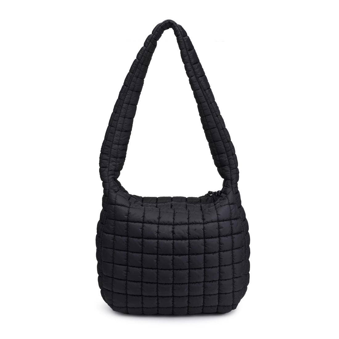 Urban Expressions - Vente Sac porté épaule – femme - Sac hobo matelassé en nylon Leda54