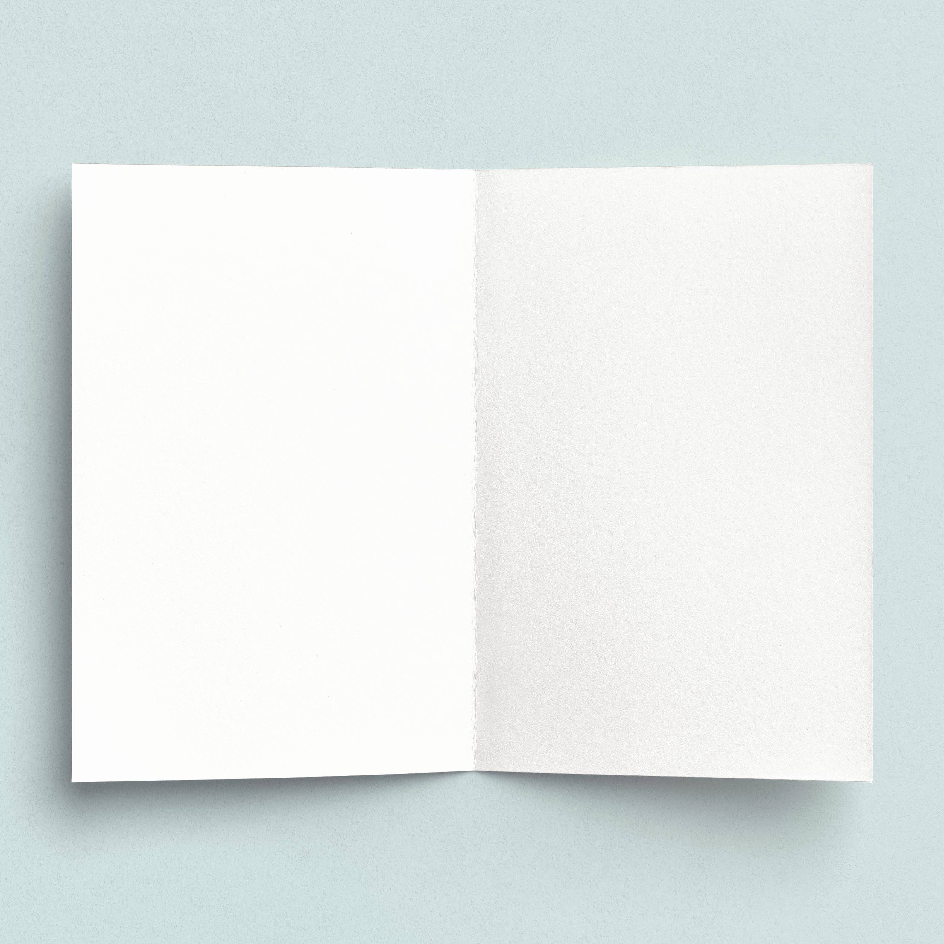 Likestationery - Wholesale Everyday Greeting Card - Gevouwen Kaart | Geschilderde Lila Ovalen1