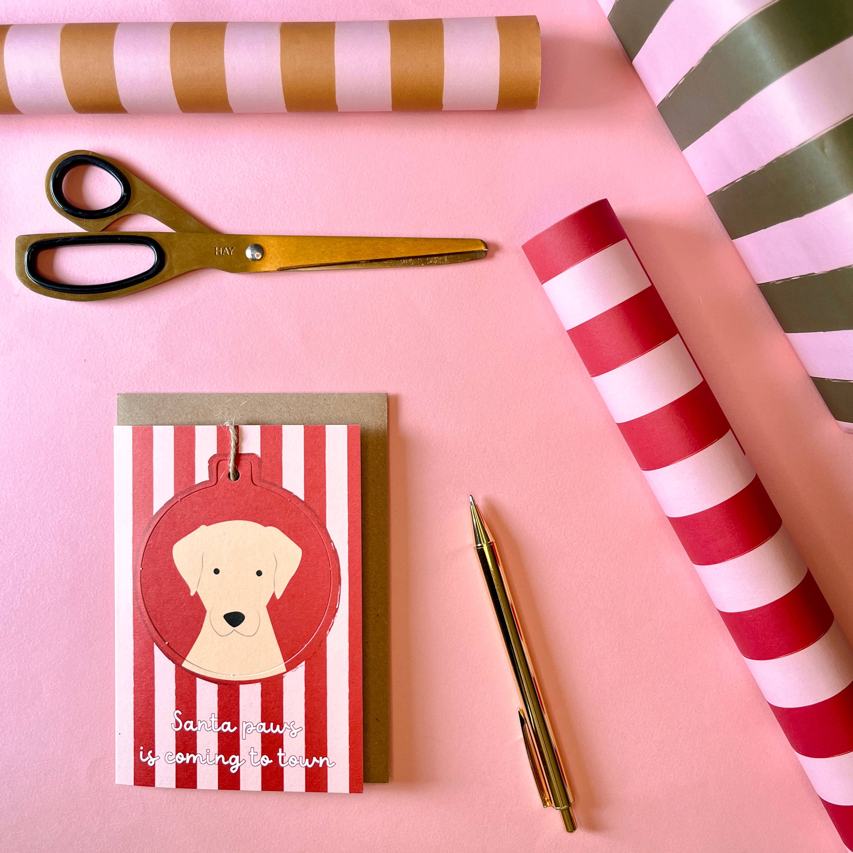 Heather Alstead Design Ltd - Wholesale Christmas card - Dog Breed - Pop Out Christmas Bauble Cards 12