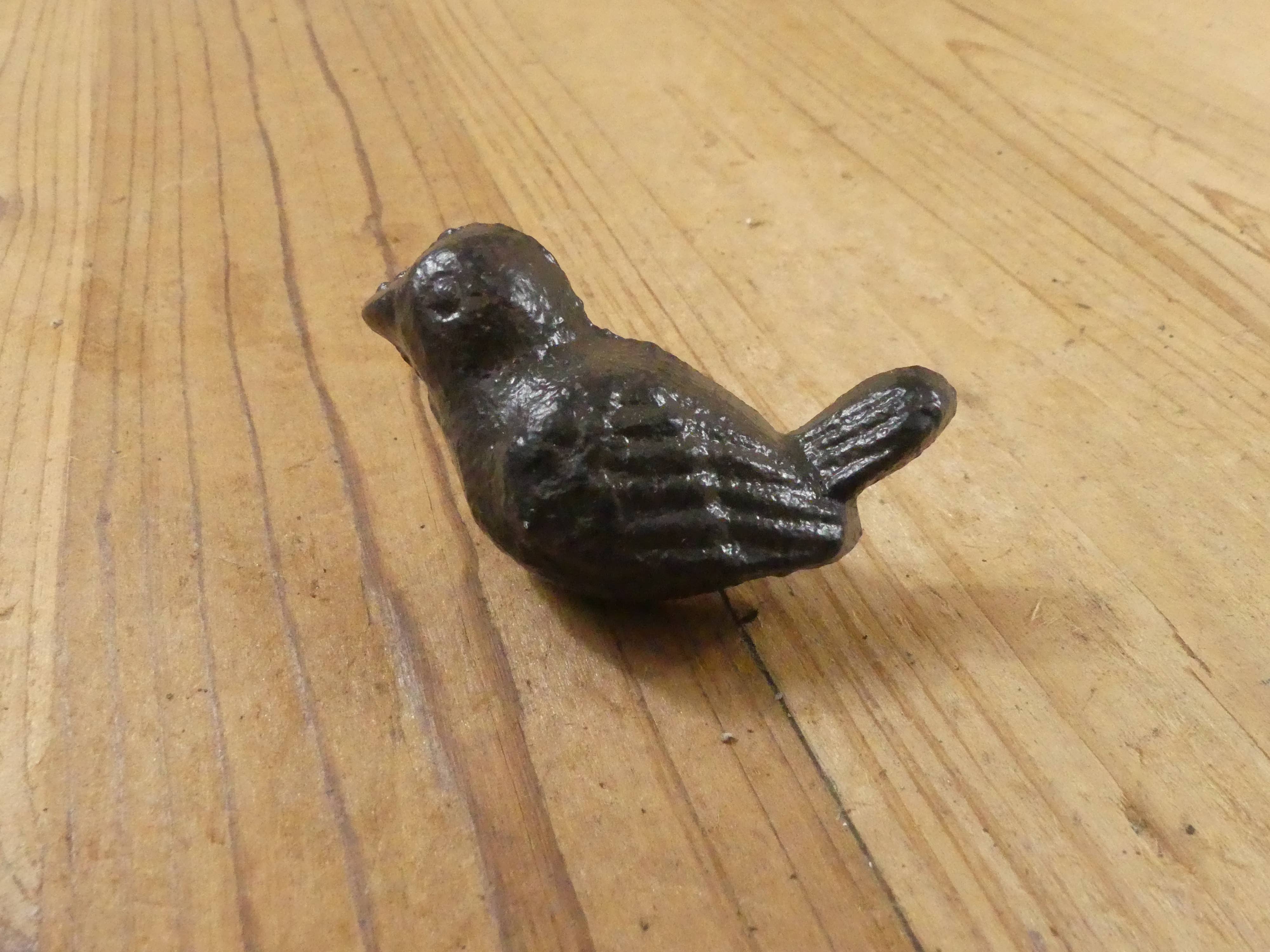 Midwest Craft House - Wholesale Knob/Pull - CAST IRON BIRD DRAWER PULLS WITH MOUNTING SCREW4