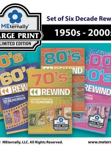 1950s/1960s/1970s/1980s/1990s/2000s Rewind Decade Kardlets for wholesale by MEternally