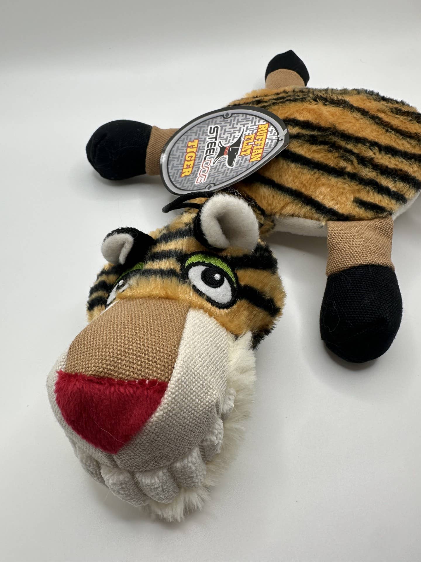 STEELDOG USA LLC – Peluche - Cão por atacado – Ruffian Flat Tigre2