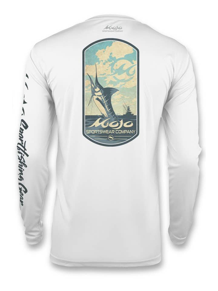 Mojo Sportswear Company – wholesale T-shirts med screentryck – Herr – MSC Sportsfiske redskap Horizon fångst Wireman X