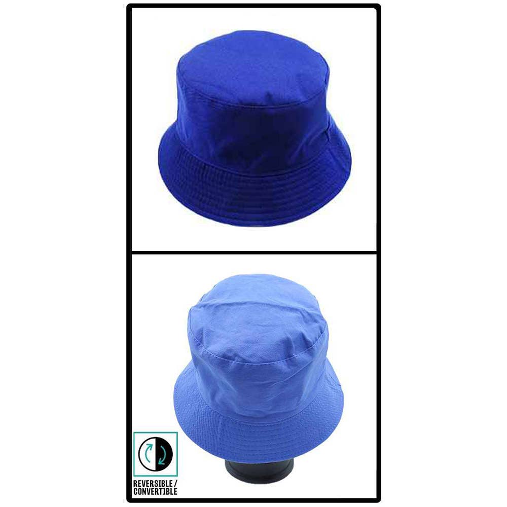 Sensibling Corp. - Wholesale Bucket Hat - Women's - Reversible Solid Bucket Hat7