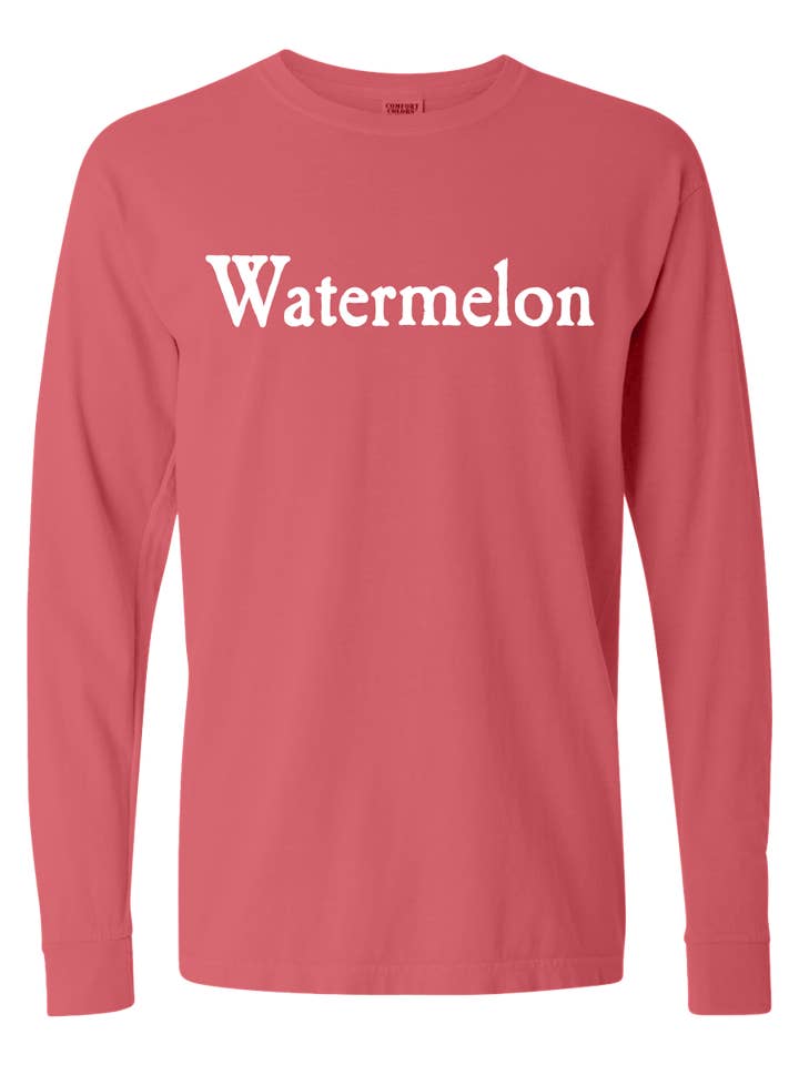 The Buffalo Works - Wholesale Screen Printed T-Shirt - Unisex - Betsy Frost Custom Destination Unisex Long Sleeve T-shirt10