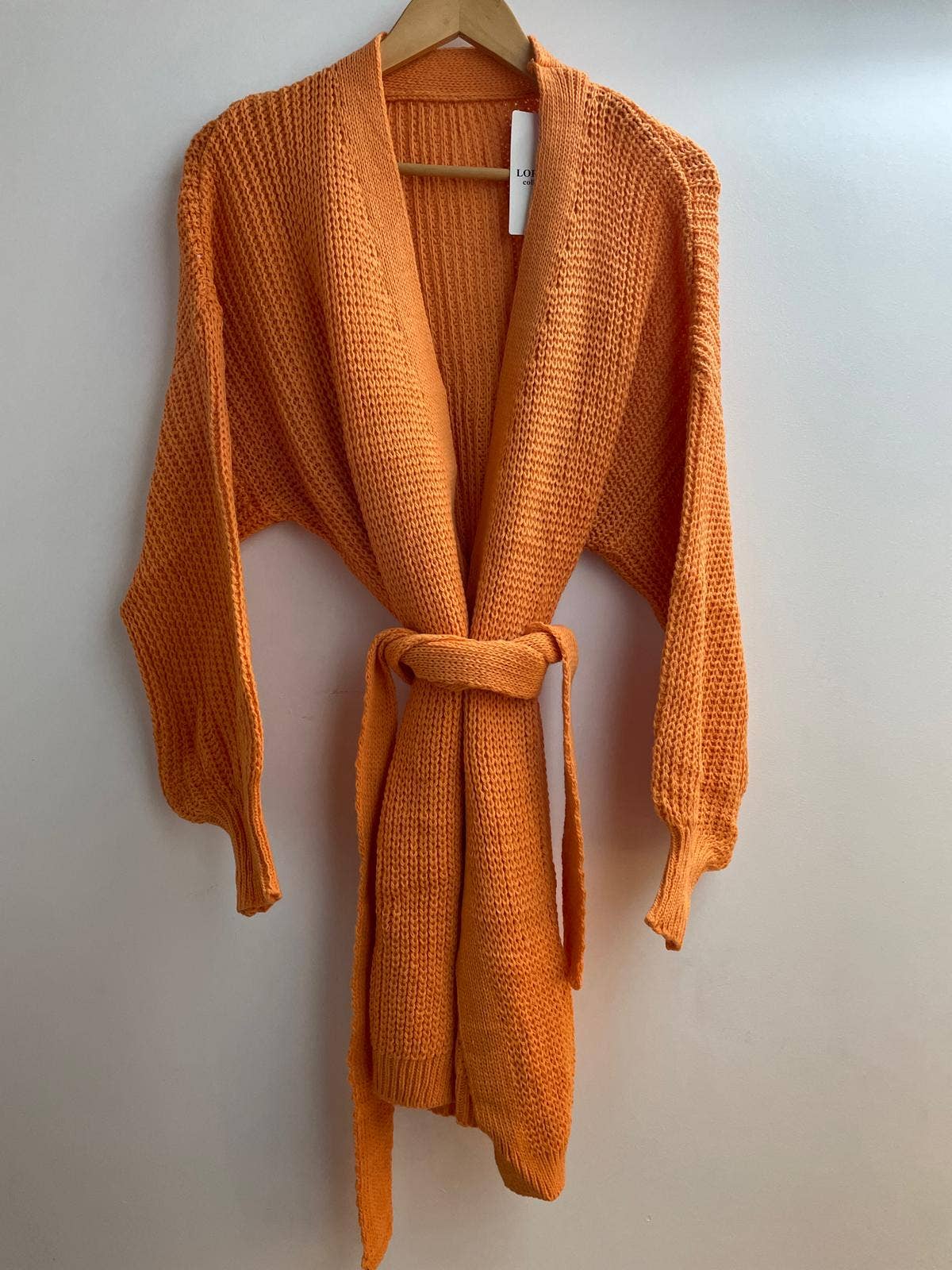 LORIANE – Engroshandel Cardigan - Dame – Strikket mesh-vest i one size med puffede ærmer3