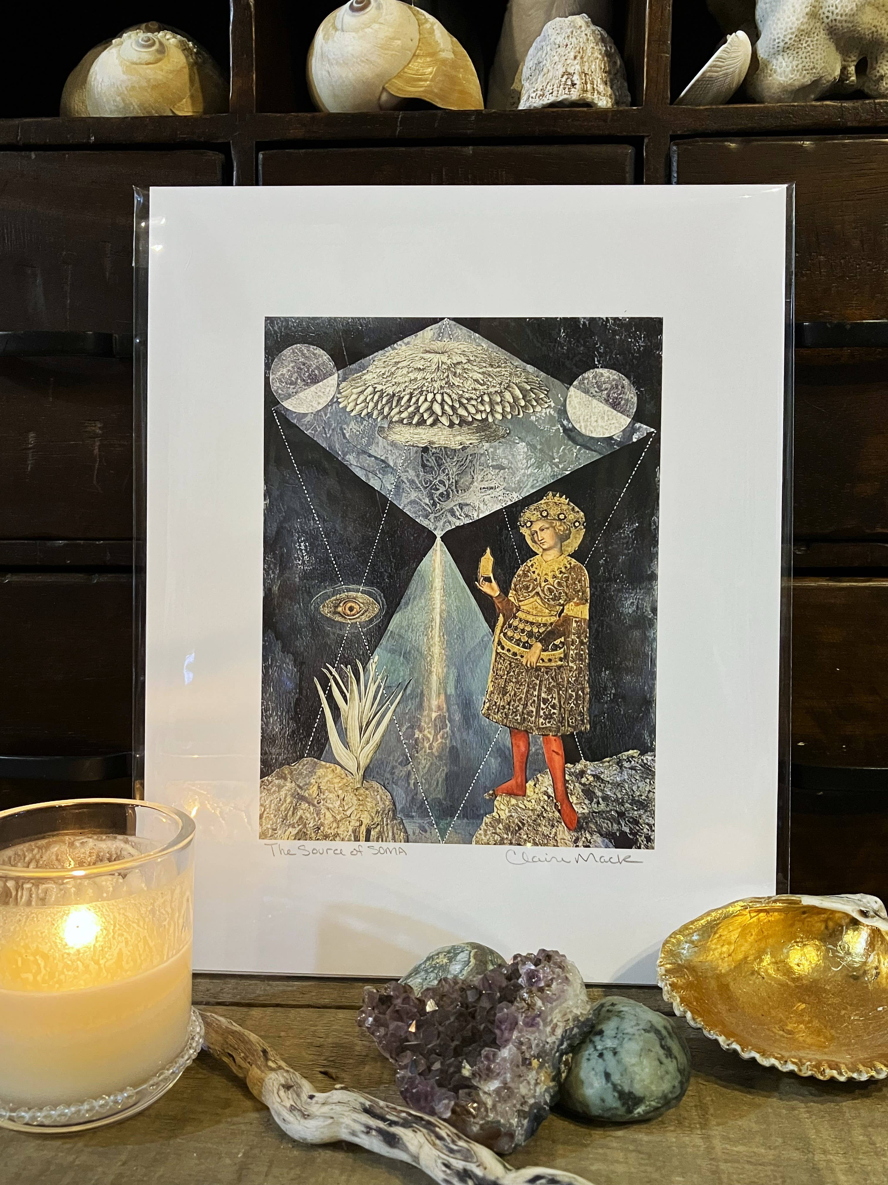 Claire Mack Arts - Wholesale Art Print - The Source of SOMA - Art Print2