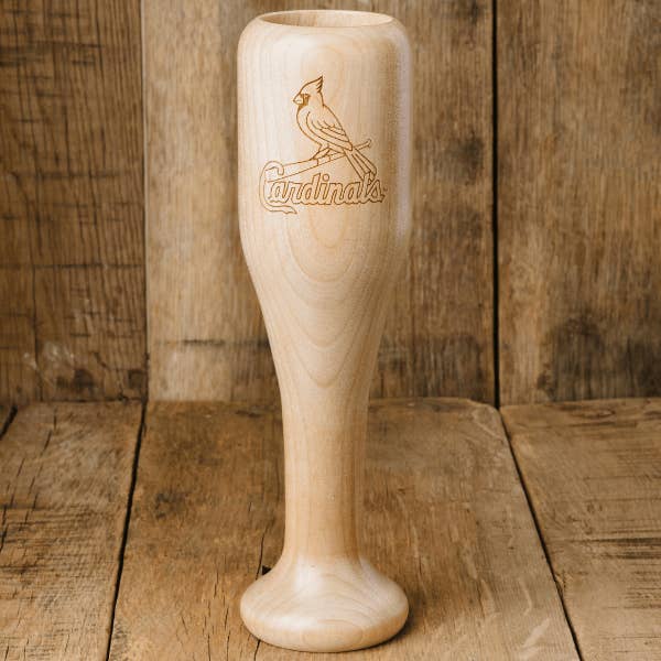St. Louis Cardinals Wined Up® | Baseball Bat Wine Mug for wholesale by Dugout Mugs