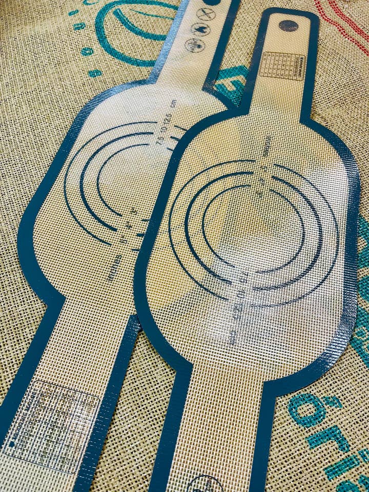 Oval Silicone Bread Sling Long Handle Extraction Pad for wholesale by Sourdough by the Sea