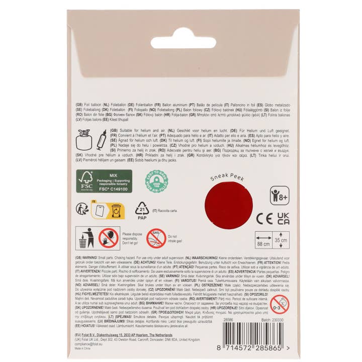 Folat BV - Wholesale Balloons - Kids - Foil Balloon - Shape - Dog - 88 x 35 cm2