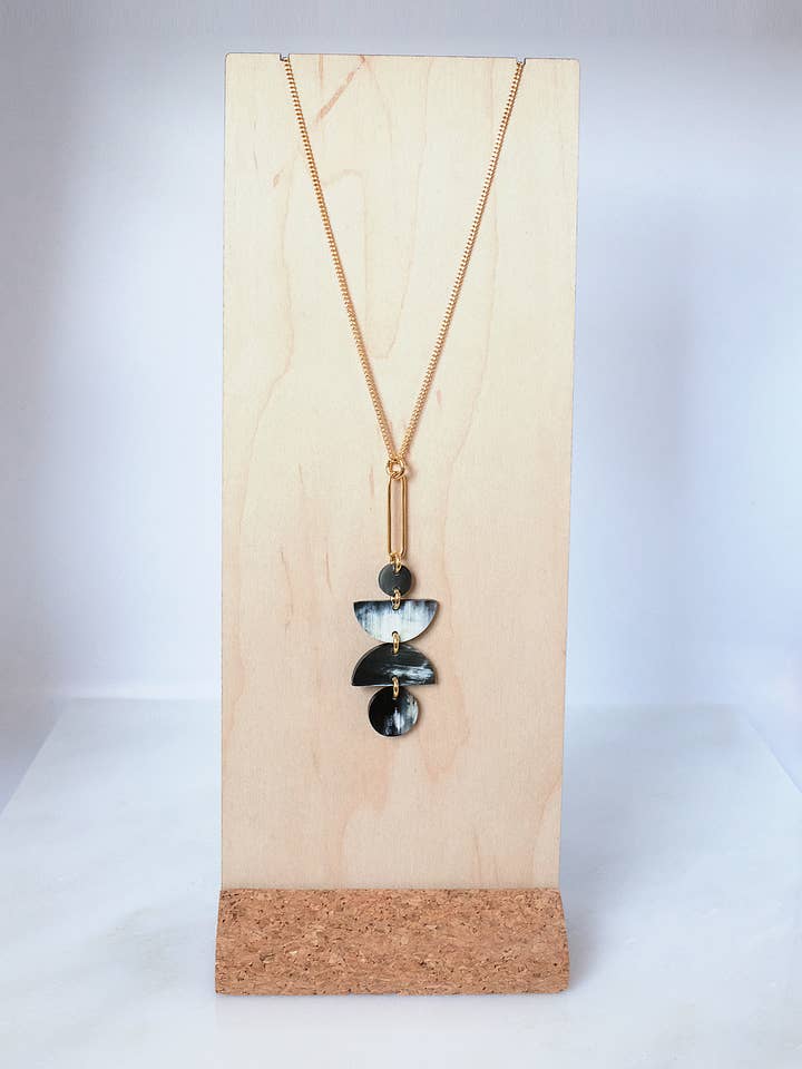 Hathorway Collier en bois et liège pour la vente par Hathorway