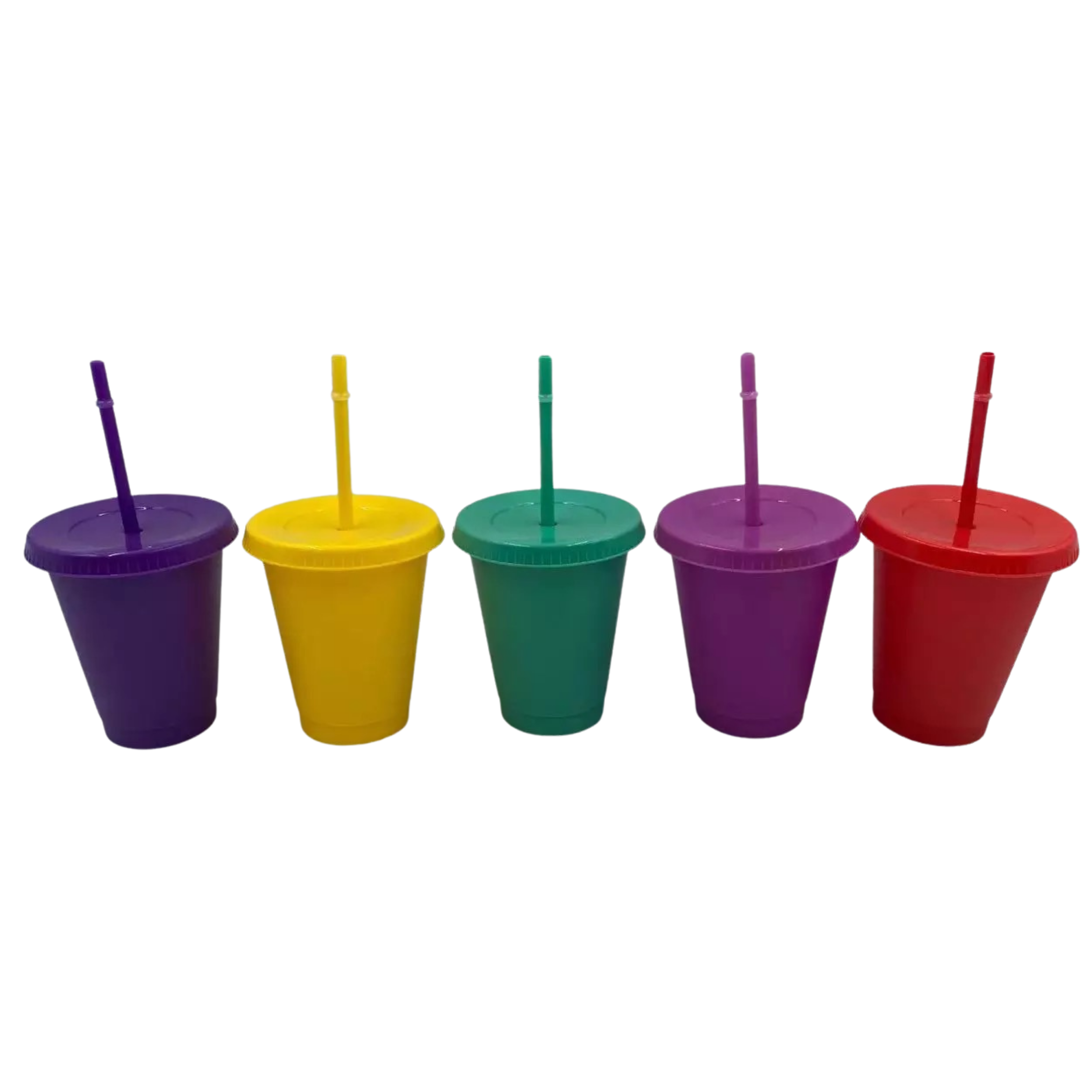 OMG Cups! - Wholesale Drinking Glass/Cup - Primary Colors Cold Cups (16oz)5