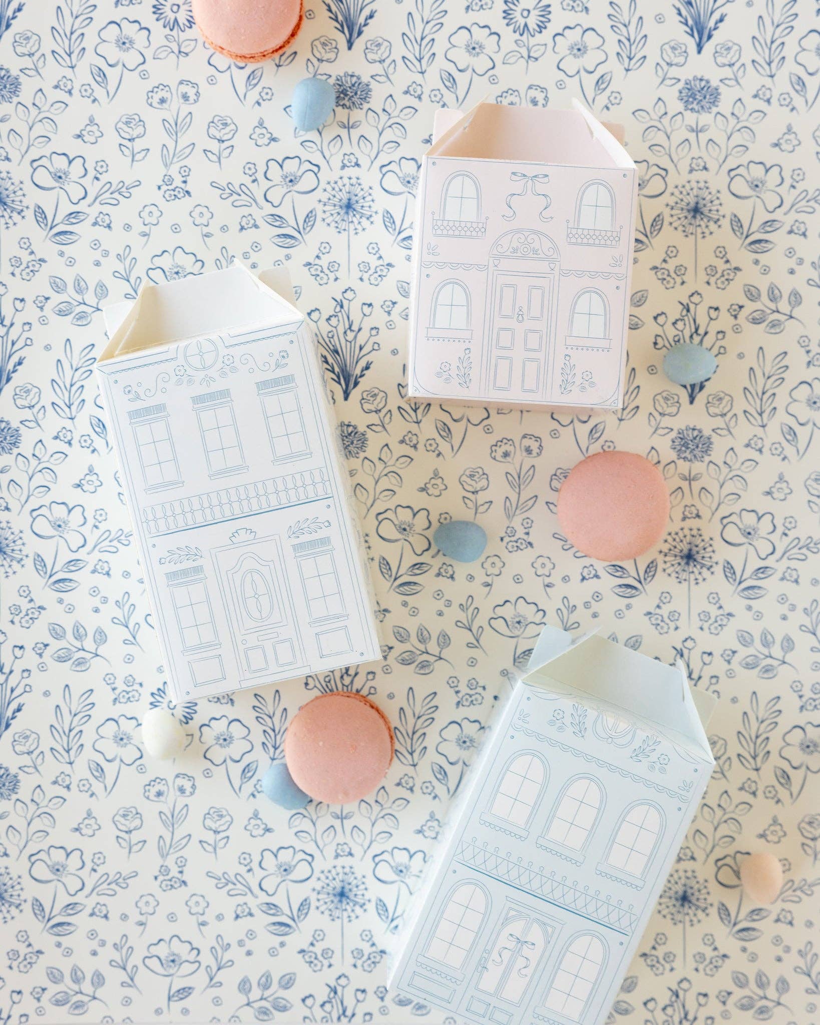 My Mind’s Eye – Großhandel Tüte/Box für Partygeschenke – PEM1007 - House Treat-Box-Set18