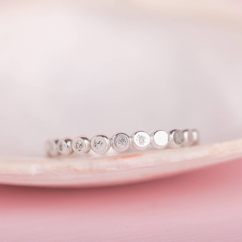 Mineral and Matter - Wholesale Band/Stacked Ring - Mini Rings for Pinkie Ring, Toe Ring, Midi Sterling Silver6