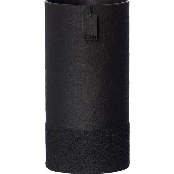 Lübech Living - Wholesale Vase - WOODz Edge vase, Black