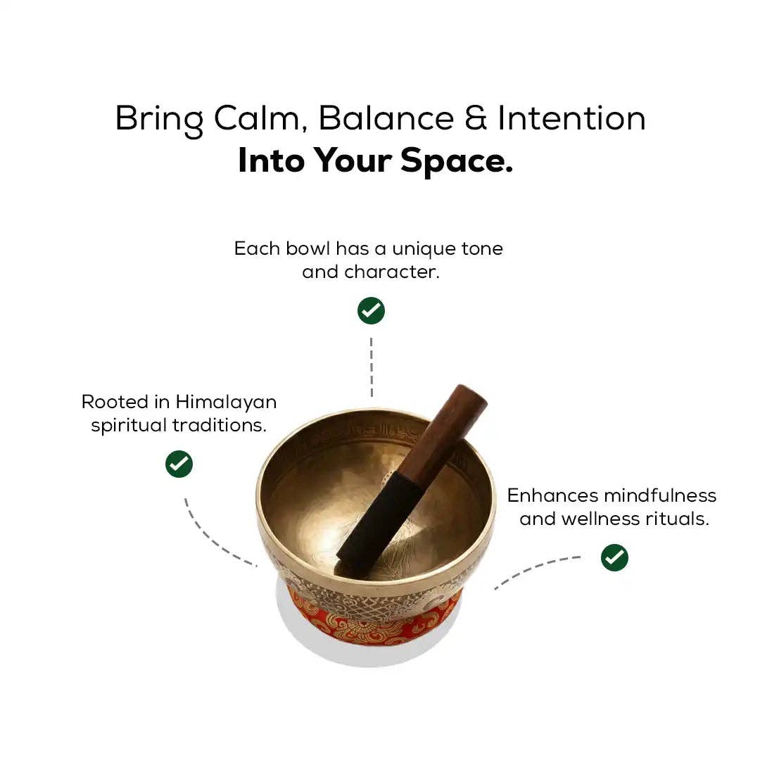 Fwosi – wholesale Meditation supplies – Handmade Antique Singing Bowl | Mandala Chakra Yoga Bowk3