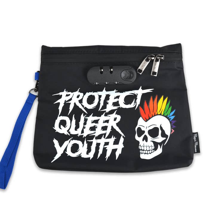 Protect Queer Youth Smell Proof Pouch for wholesale by Page's Peaches