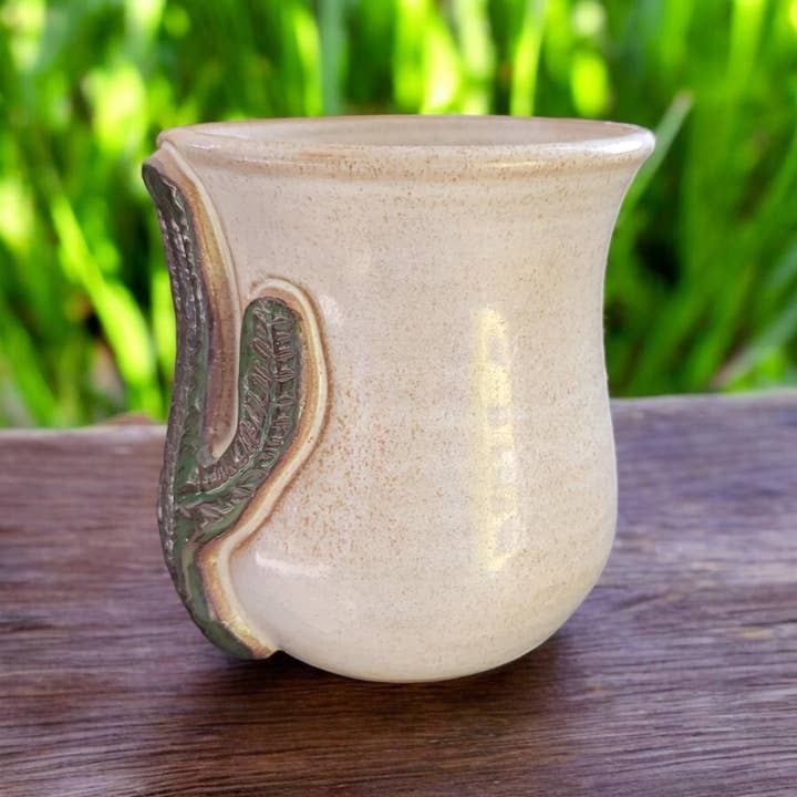 MudWorks Pottery - Wholesale Koffiemok - Cactus mok