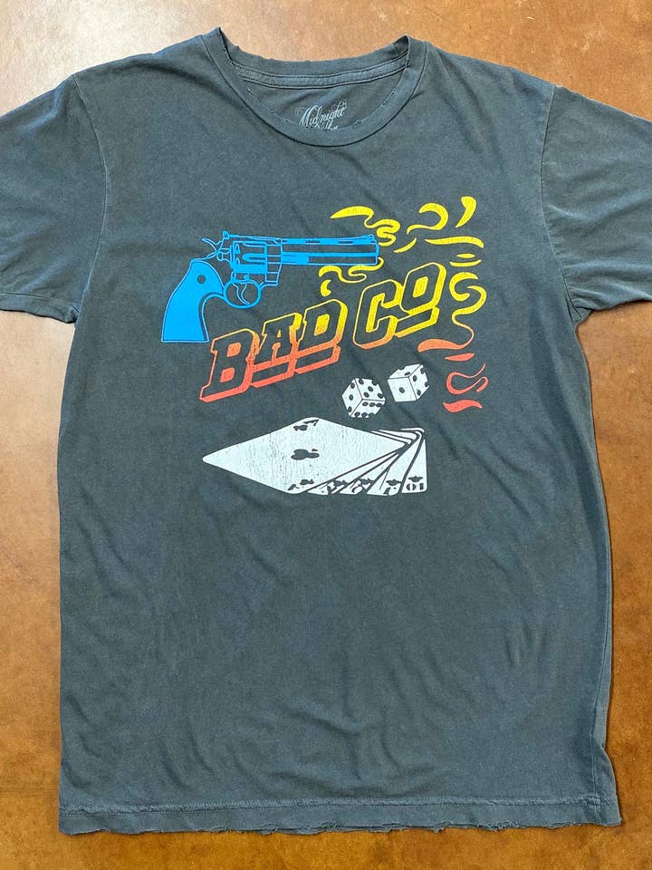 Bad Company Gambler Unisex T-shirt for engroshandel hos Midnight Rider