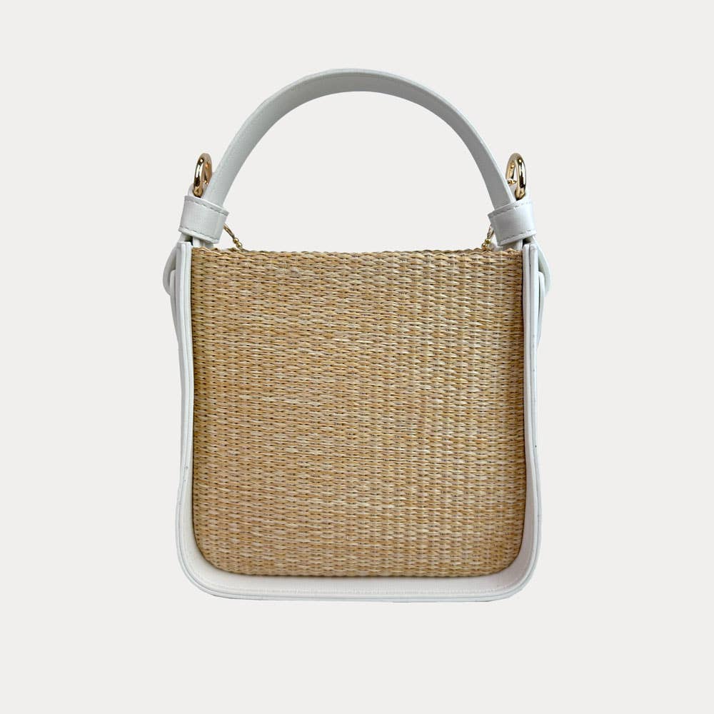 AHDORNED - Wholesale Crossbody Bag - Women's - Carly Raffia Crossbody9