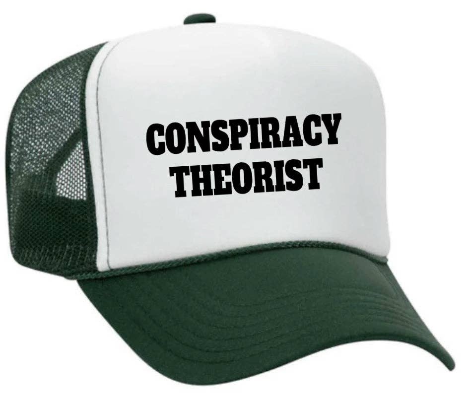Inappropriate Trucker Hats - Wholesale Trucker Hat - Women's - Conspiracy Theorist Trucker Hat25