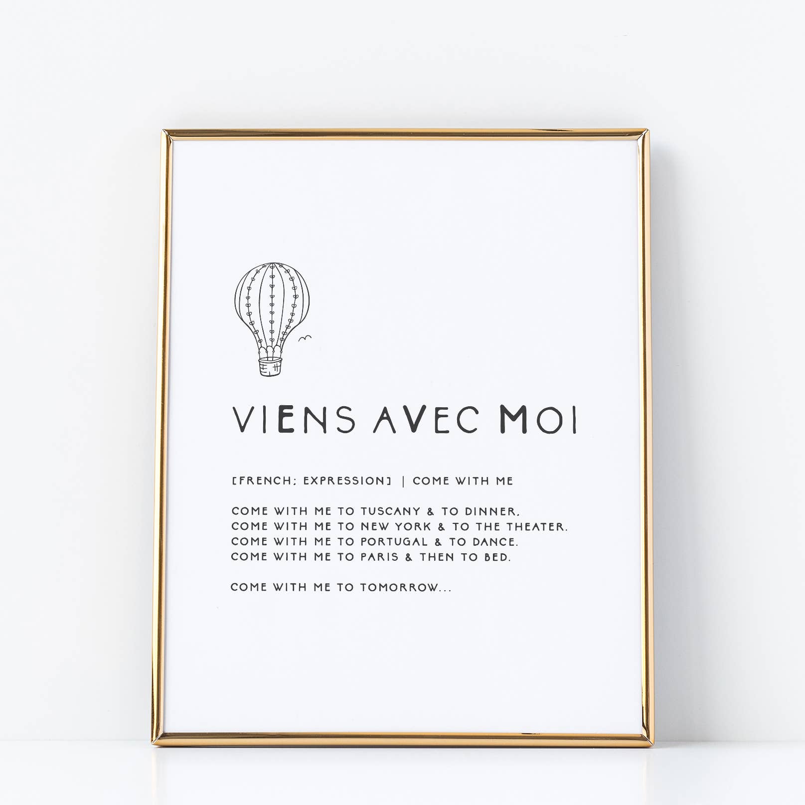 LILOU - Wholesale Art Print - Viens Avec Moi | Art Print0