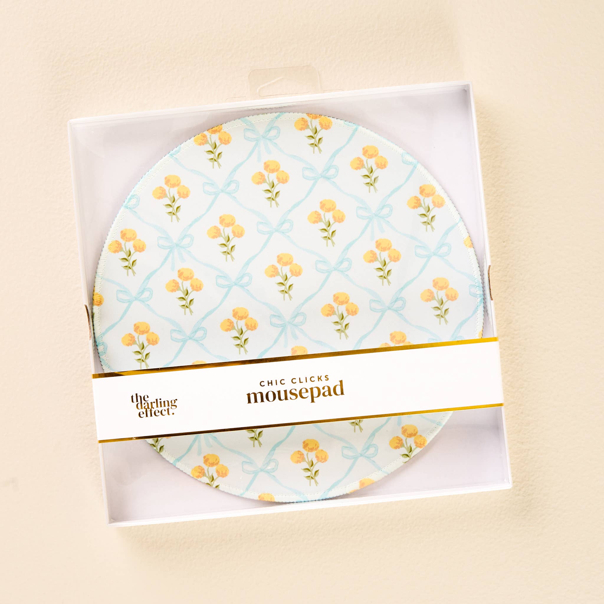 The Darling Effect - Wholesale Mousepad/Trackpad - Chic Clicks Mouse Pad-Marigold Lane Blue