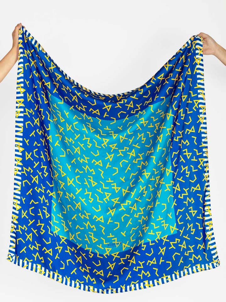 TATTOO BL L SCARF for wholesale by Forever is Boring