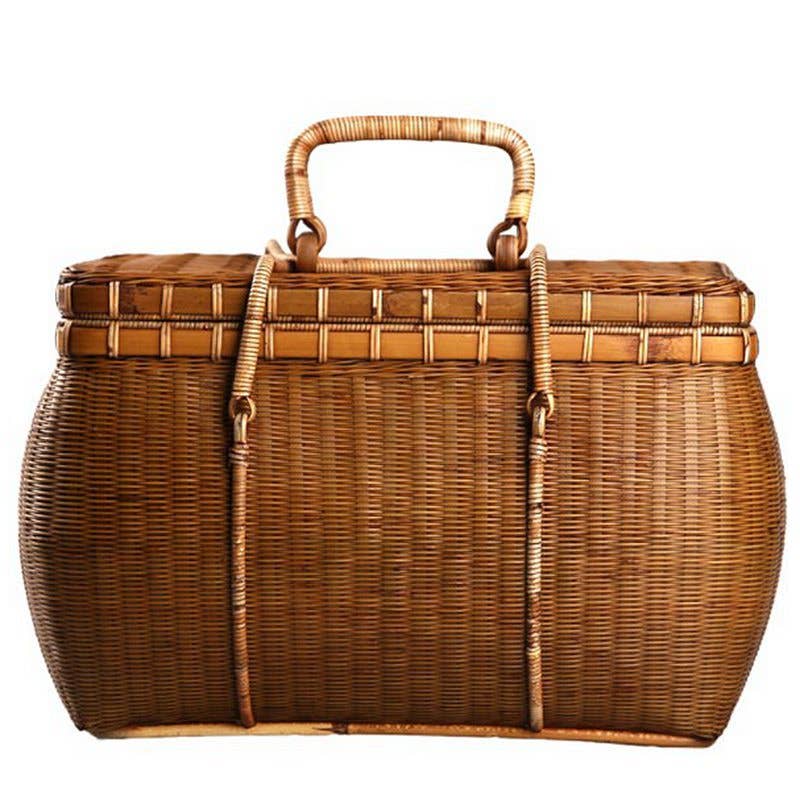 Gohobi （We cover U.S. import duties） - Wholesale Basket - Gohobi Handmade Bamboo Teaware Basket16