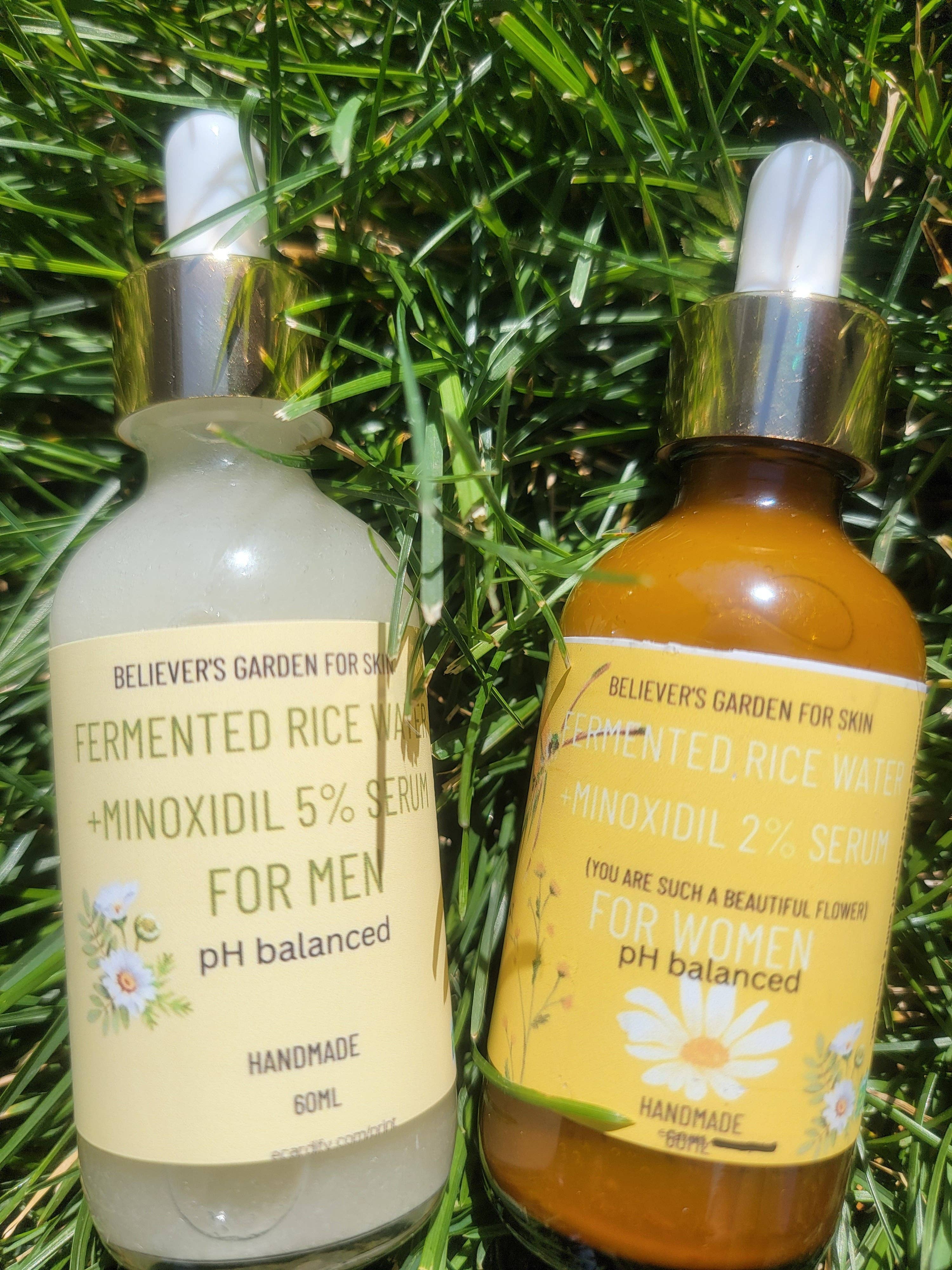 gbb Goodbetterbest Skin - Wholesale Hair Serum - Minoxidil+ fermented Rice water+ Rosemary Serum for Women, Men pH balanced 60ml 1 month supply