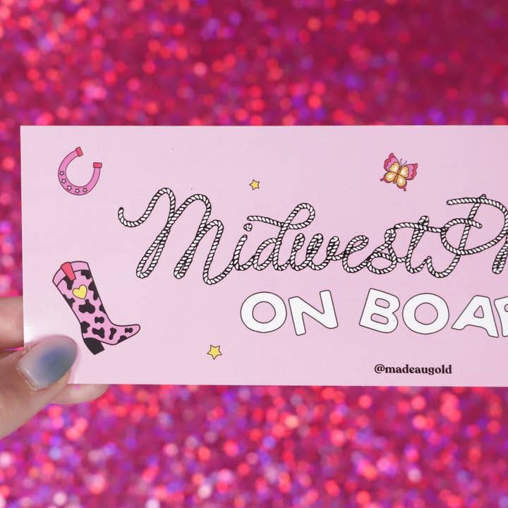 Made Au Gold - Wholesale Sticker - Bumper sticker - Midwest Princess2