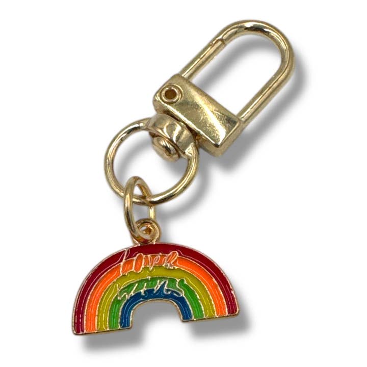 Chaveiro Rainbow « Love Wins » Pride Kinky Pleasure KPK008 por atacado de Kinky Pleasure