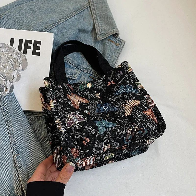 Serenity Collective - Wholesale Tote Bag - Women's - Butterfly Canvas Tote Bag6