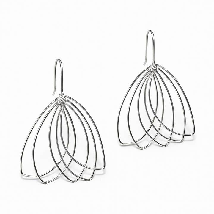 Pendientes de Múltiples Cables de Plata de Ley para venta al por mayor de De Mexico