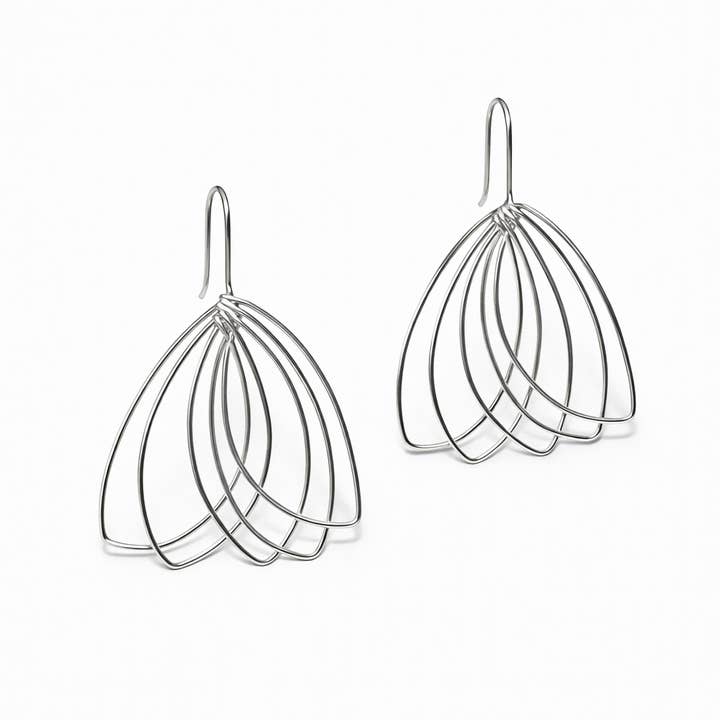 Pendientes de Múltiples Cables de Plata de Ley para venta al por mayor de De Mexico