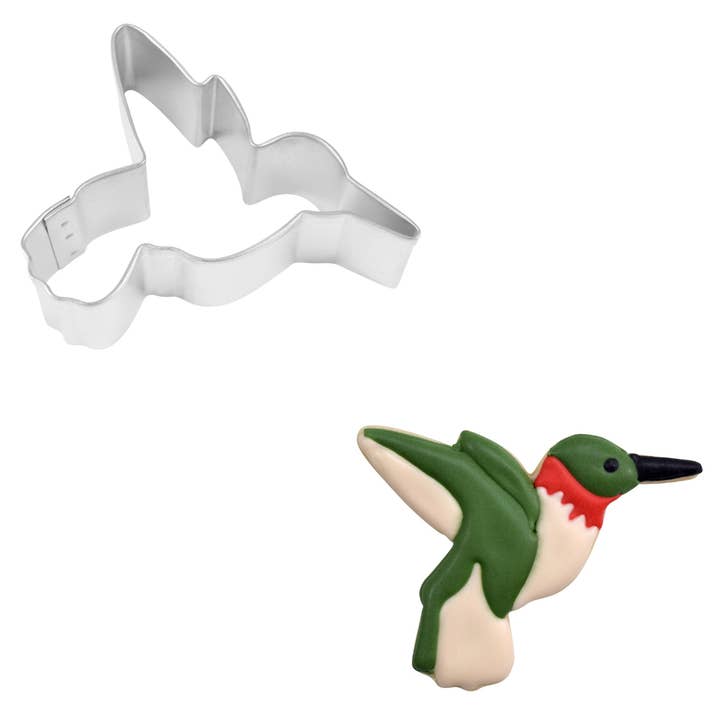 R&M International - Wholesale Cookie Cutter - Hummingbird Cookie Cutter (3")