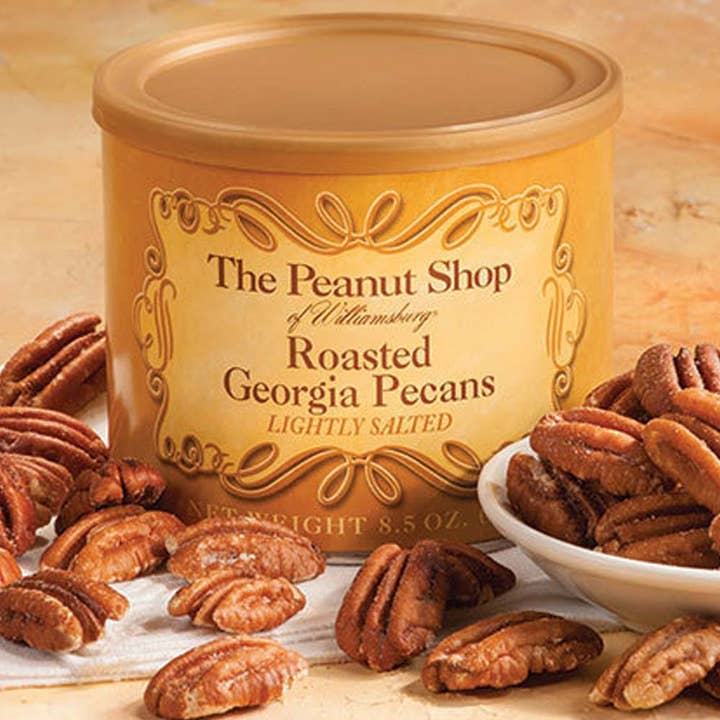 The Peanut Shop of Williamsburg – Engroshandel Nødder – 8,5 oz. Ristede og saltede pekannødder