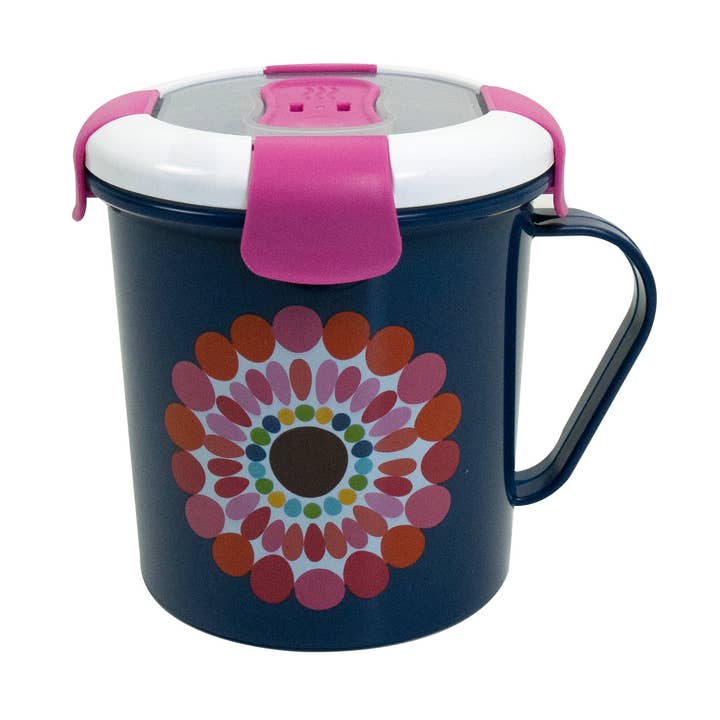 Mandala Beady Soup Mug for wholesale by French Bull