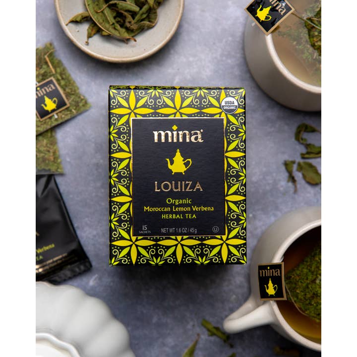 Mina - Vente Thés santé/détox - 15 ct Louiza Bio Marocain Citron Verveine Tisane6