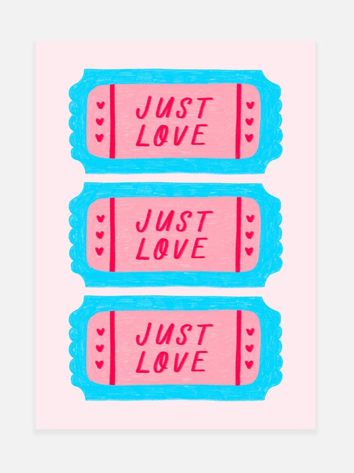 Stampa Just Love per la vendita all'ingrosso da parte di Noonstead