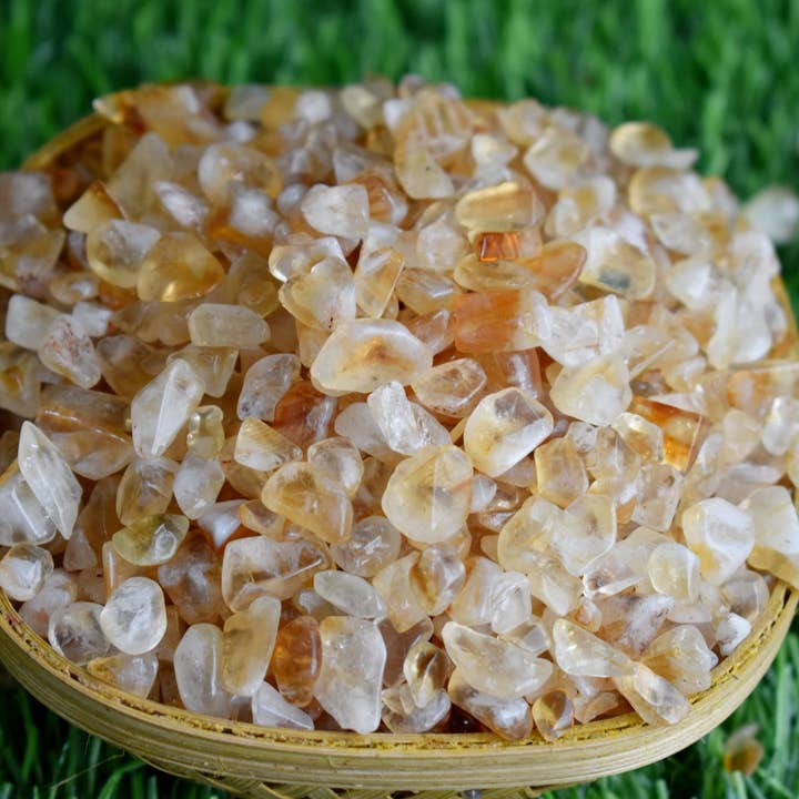 Soothing Crystals – Engroshandel Spirituelle sten og krystaller – Helbredende ædelstensstykker | Citrin | Rå krystalstykker
