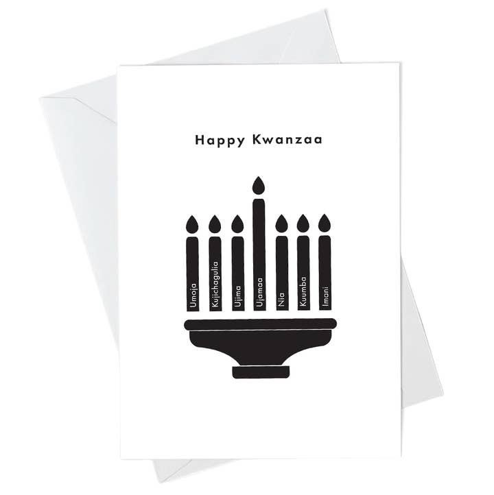 Junebug Ink - Wholesale Kwanzaa Card - Happy Kwanzaa0