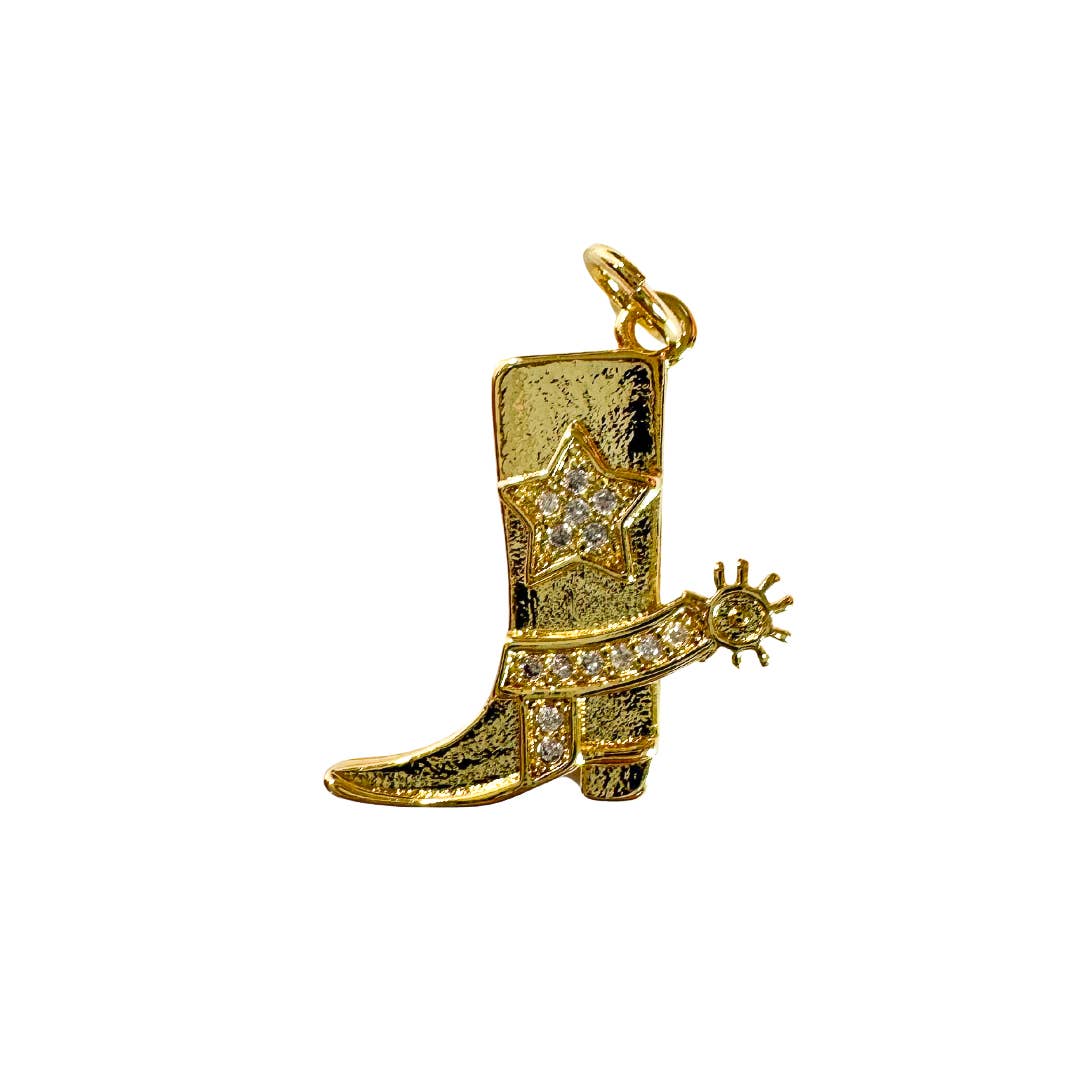Savvy Bling - Wholesale Individual Charm/Pendant - Boot Charm For Charm Necklace & Bracelet