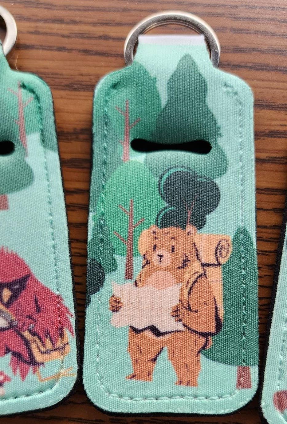 National Parks and Beyond - Wholesale Keychain - Unisex - Cute Wildlife Camping & Hiking Chapstick Holder & Keychain0