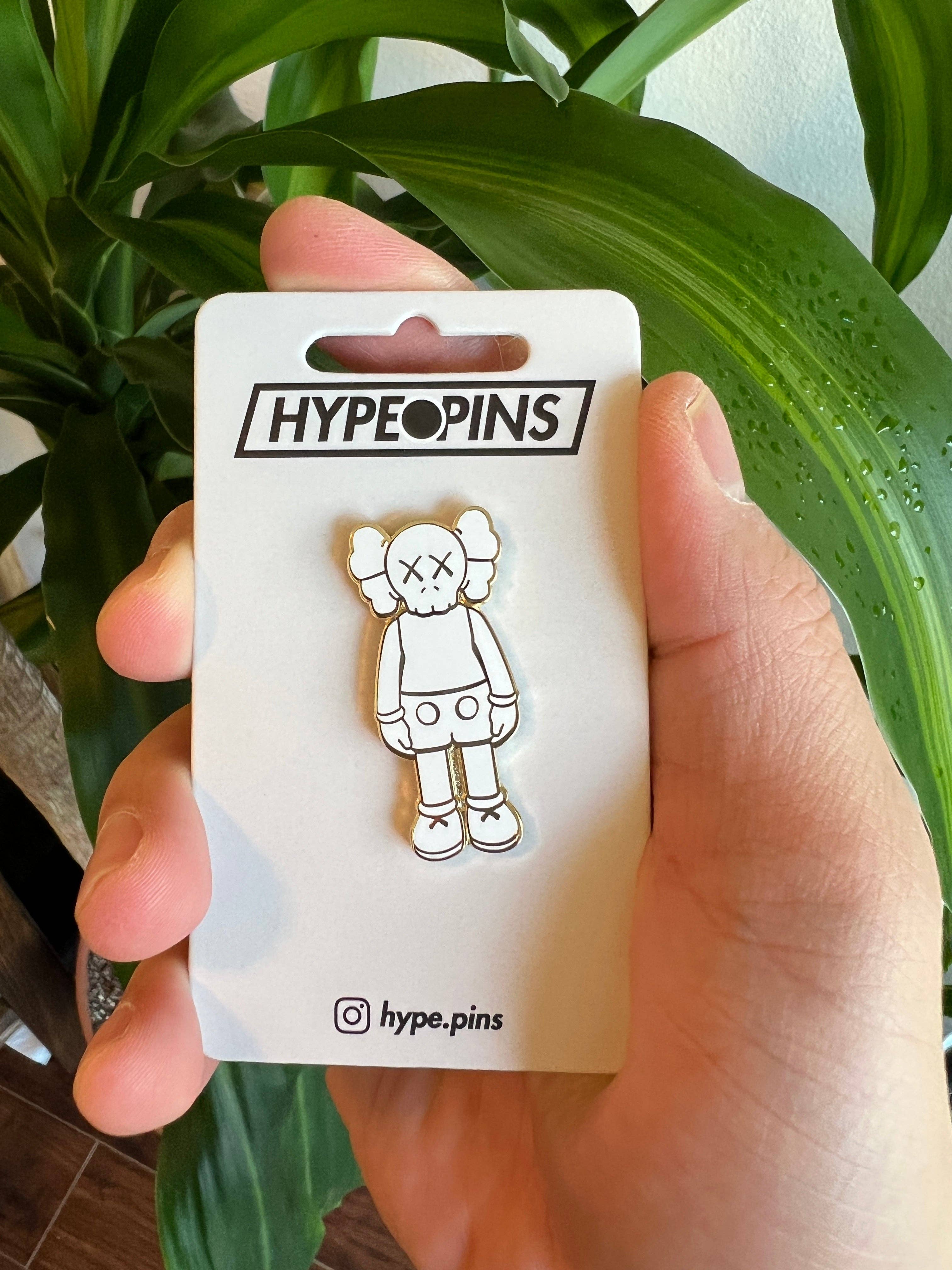 HypeBeast KAWS Independence Day Enamel Pin