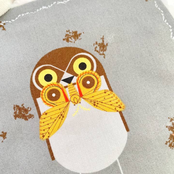 The Bird & Elephant – Engroshandel Knitrende legetøj med mærker - Baby – Crinkle Baby Legetøj, Charley Harper Critters4